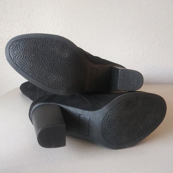 Style & Co. Addyyf women's size 7 black heeled boots - Picture 8 of 16